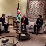 Abdulla II Blinkenni Isroilga bosim o‘tkazishga chaqirdi