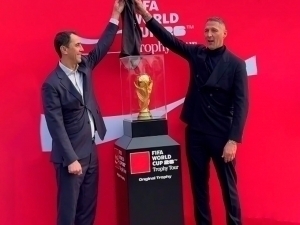 Jahon chempionati kubogi Toshkentga olib kelindi (video)