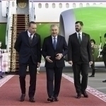 Mirziyoyev arrives in Minsk to attend Eurasian Economic Council meeting