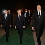 Aliyev va Japarov Mirziyoyevni Toshkentga kuzatib qo‘ydi