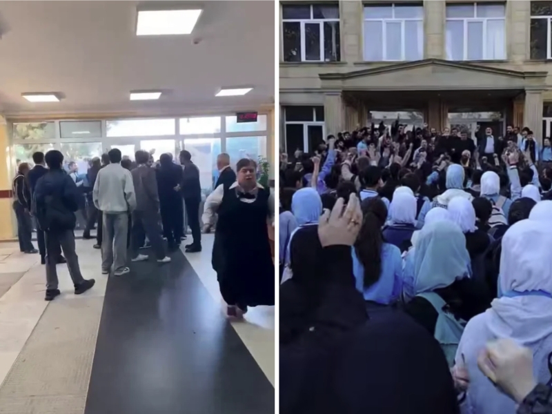 Students protest in Azerbaijan too: 37 arrested (video)