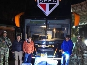 Futbol klubi avtobusidan 86,5 kg “marixuana” topildi
