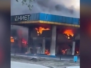 Қозоғистонда “заправка” портлаб кетди. Қурбонлар бор (видео)