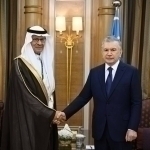 Mirziyoyev meets with the Saudi prince