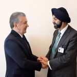 Mirziyoyev meets with the President of the World Bank Group