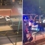 “Buzoqning yugurgani somonxonagacha”. Toshkentda IIO xodimiga bo‘ysunmagan haydovchi qurol bilan to‘xtatildi (video)