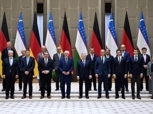 Shavkat Mirziyoyev va Shtaynmayer qo‘shma bayonot imzoladi