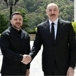 Zelenskiy urush boshlanganidan beri ilk bor Ozarbayjonga bordi