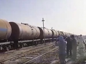 Is the oil from Uzbekistan sent back by the Taliban due to poor quality?
