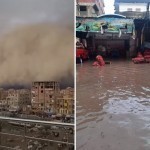 Misrga to‘fon va qum bo‘roni yopirildi (video)