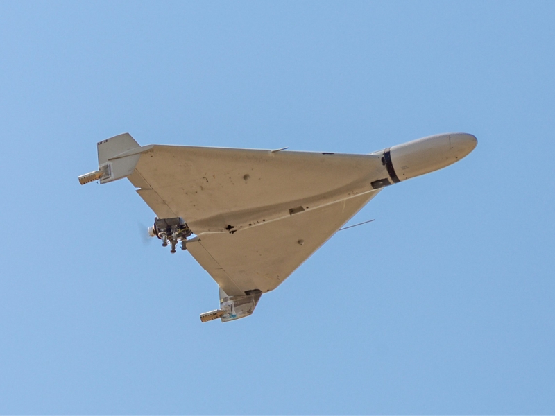 Эрон Исроилга 100 дан ортиқ дрон учирди (видео)