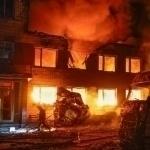 Rossiya Kiyevni bombardimon qildi. Qurbon bor