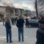 Vladikavkaz shahrida kuchli portlash sodir bo‘ldi (video)