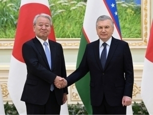 Mirziyoyev meets JICA President to strengthen cooperation