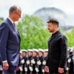 Zelenskiy Germaniyaga bordi