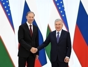 Shavkat Mirziyoyev Rossiya delegatsiyasini qabul qildi
