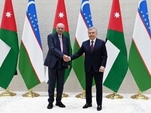 Шавкат Мирзиёев Иордания делегациясини қабул қилди