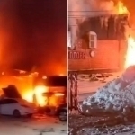 Kafedagi portlashda 7 kishi halok bo‘ldi (video)