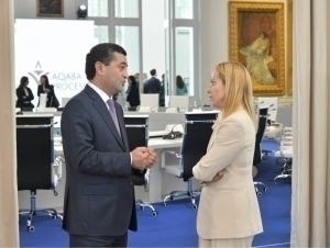 Саидов Италияда Мелони билан учрашди