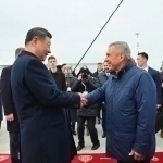 Si Szinpin Qozonga bordi (video)