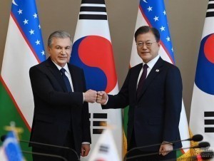 Mirziyoyev Koreya bilan hamkorlikning asosiy uchta yo‘nalishini aytdi