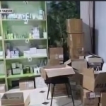 Namanganda 5,6 mlrd sömlik dorilarni yaşirin omborda saqlagan aka-ukalar uşlandi (video)