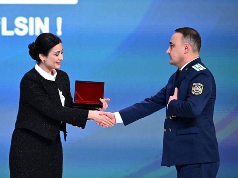 Bir guruh prokuratura organlari xodimlariga orden va medallar topshirildi