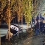 Damas vehicle with children falls into Fergana canal (video)