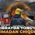 Explosion was heard.” What caused the fire in Kibray?