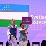 Светлана Осипова Осиё ўйинлари бронза медалини қўлга киритди