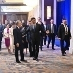 Shavkat Mirziyoyev rafiqasi bilan Mo‘g‘ulistondagi konsertga bordi