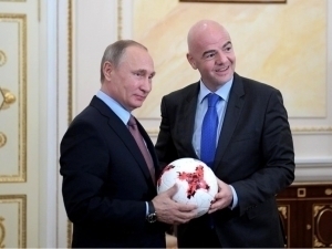 FIFA президенти Украина хавфсизлигига таҳдид солувчи шахслар рўйхатига киритилди