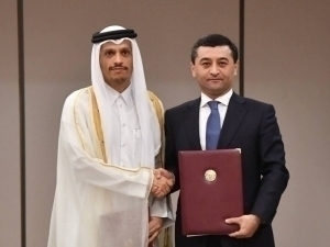 Uzbekistan and Qatar signed a strategic cooperation deal