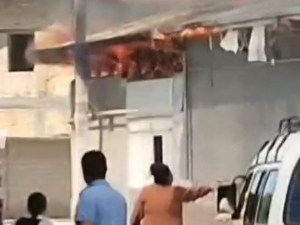 Toshkentda bir-biriga tutash 2 ta uy yonib ketdi