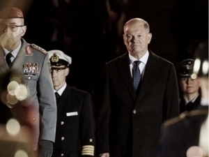 Germaniya Shols bilan vidolashdi (video)