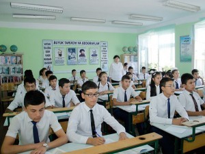 Selection classes are organized in schools of Uzbekistan