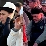 Japarov va Tashiyev hayit namozida ishtirok etdi (video)