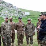 “Фориш” полигонида учта давлат ҳамкорликдаги машғулотларнинг очилиш маросими ўтказилди
