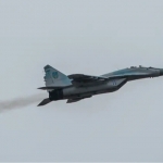 Украинада МиГ-29 қирувчи самолёти қулади. Учувчи ҳалок бўлди