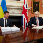 Jonson NATO sammitida Ukraina chegarasidagi vaziyatni muhokama qilishga va’da berdi 