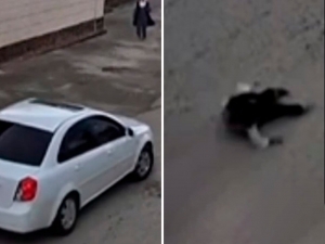 Самарқандда 11-синф ўқувчиси Gentra’да 5 ёшли қизчани уриб қочди (видео)