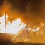 Ukraina dronlari Voronejdagi spirtli ichimliklar zavodlariga hujum qildi (video)