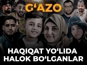 G‘azo. Haqiqat uchun halok bo‘lganlar