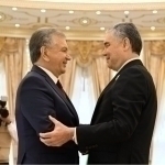 Mirziyoyev extends birthday wishes to “Arqadag”