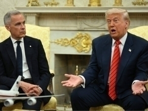Карни Трампга Канада сотилмаслигини айтди (видео)