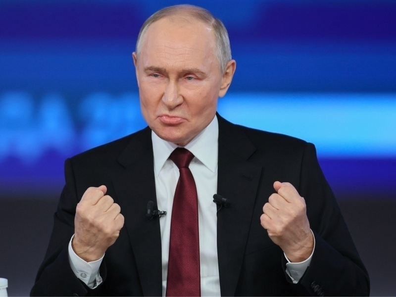 Putin Rossiyada “yil odami” so‘rovida 2-o‘rinni oldi