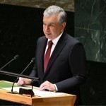 “Our people are now completely freed from cotton slavery,” states Shavkat Mirziyoyev