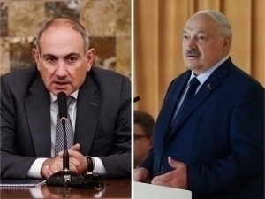 Lukashenko YeOII sammitida Pashinyan bilan tortishdi (video)