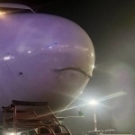 Toshkent aeroportida avtobus samolyotga borib urildi