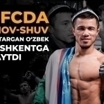 UFC'да шов-шув кўтарган ўзбек Тошкентга қайтди